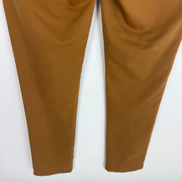 NWT Eileen Fisher Womens Organic Cotton Business Cozy Stretch Tan Ankle Pants 2 - Picture 6 of 8